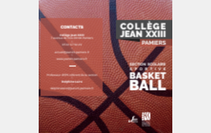 SECTION BASKET - COLLEGE JEAN XXIII