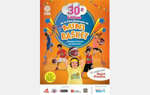 FÊTE NATIONALE DU MINIBASKET (13 &amp; 14 Mai 2023)