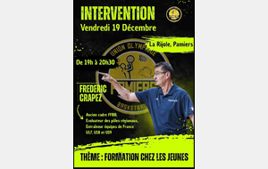 INTERVENTION FRÉDÉRIC CRAPEZ (FFBB)