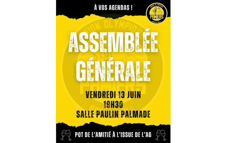 ASSEMBLÉE GÉNÉRALE DE L’UOP